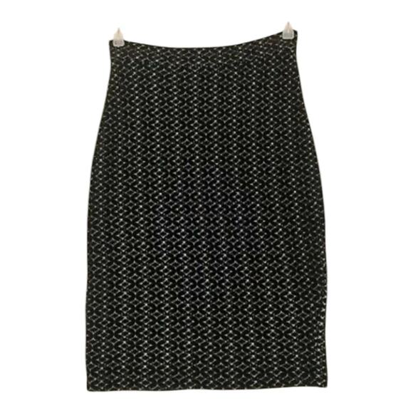 Maeve x Anthropologie Samantha Knit Exposed Zip Back Skirt Size Small - Picture 2 of 12